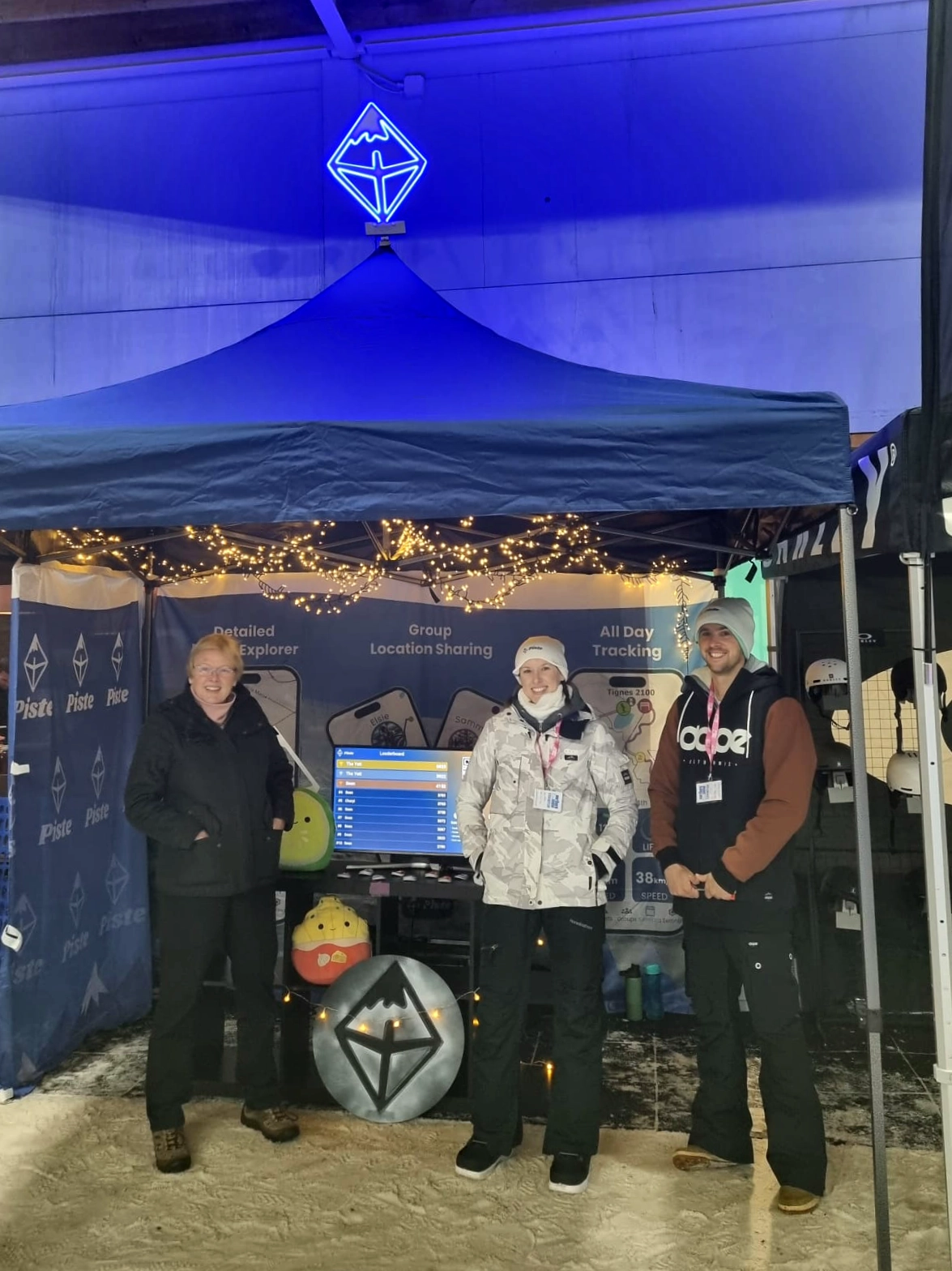 Piste stand