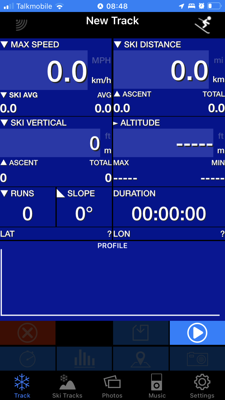 Screenshot of all progress