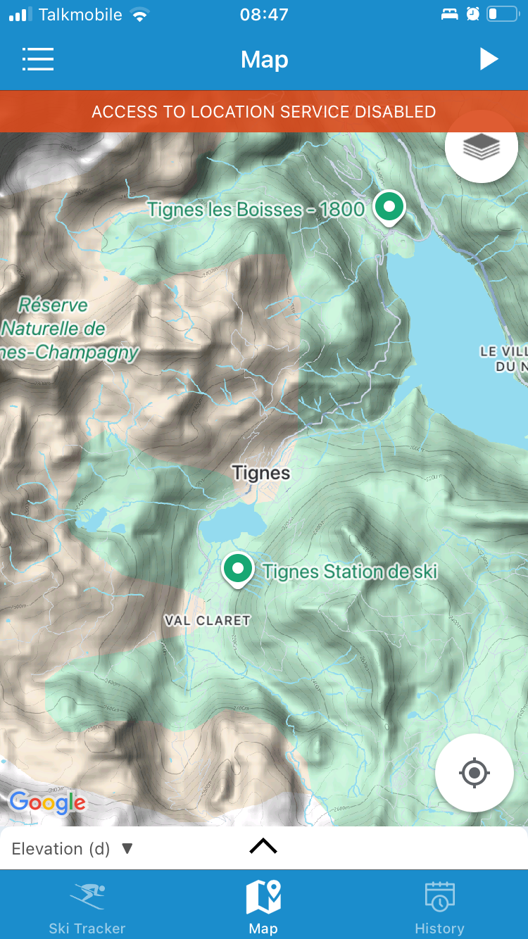 Screenshot of all progress