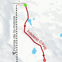 Map of Bouchet Piste