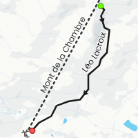 Map of Léo Lacroix Piste