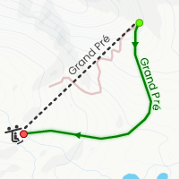 Map of Grand Pré Piste