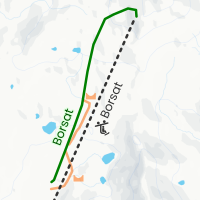 Map of Borsat Piste